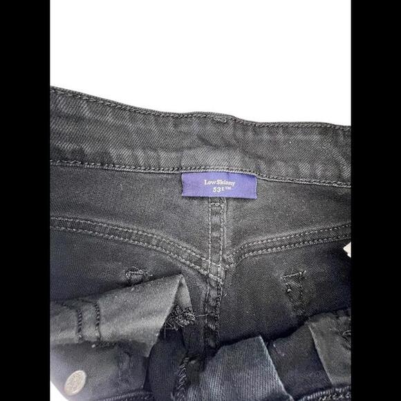 Levi's Women's 531 Low Skinny Size 12L - Picture 4 of 9